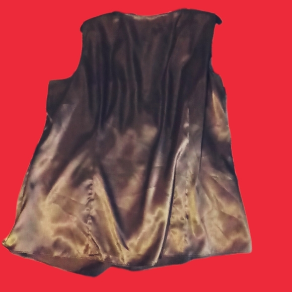 Brown Tank Top for Woman - Picture 2 of 3